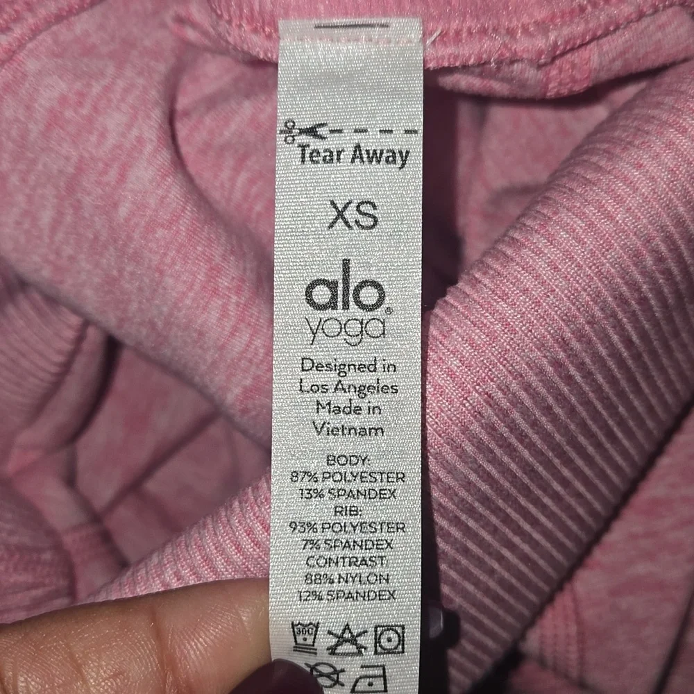 ALO Yoga High Waist Goddess Leggings Pink Size XS NWOT